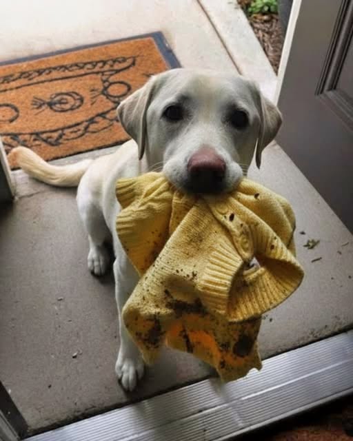 Mi hija de 10 años murió en einem Autounfall… pero cuando nuestro perro encontró su suéter, el lugar adonde me llevó me dejó sin palabras.