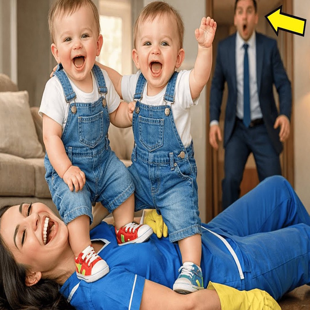 El millonario fingió irse de viaje pero descubrió — lo que la niñera hacía con sus hijos…