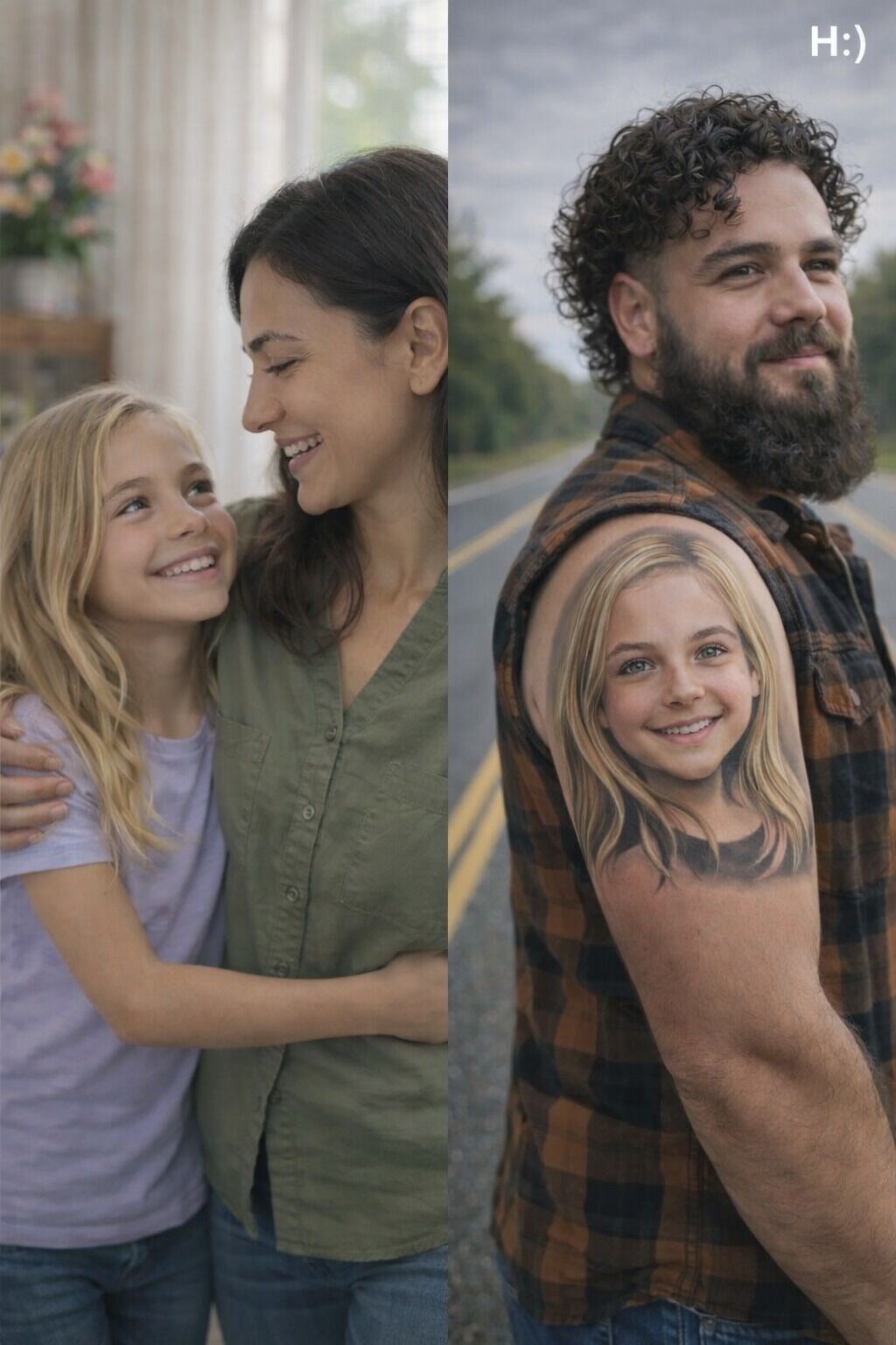 Eight Years After Losing Her Daughter on a Crowded Beach, a Grieving Mother Spots the Same Little Girl’s Face Tattooed on a Stranger’s Arm, Forcing Her to Confront a Shocking Clue That Reopens Old Wounds, Revives Fading Hope, and Leads Her Toward a Truth She Never Imagined Possible