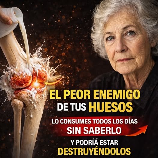 🦴⚠️ El alimento que podría afectar la salud de tus huesos sin que lo notes