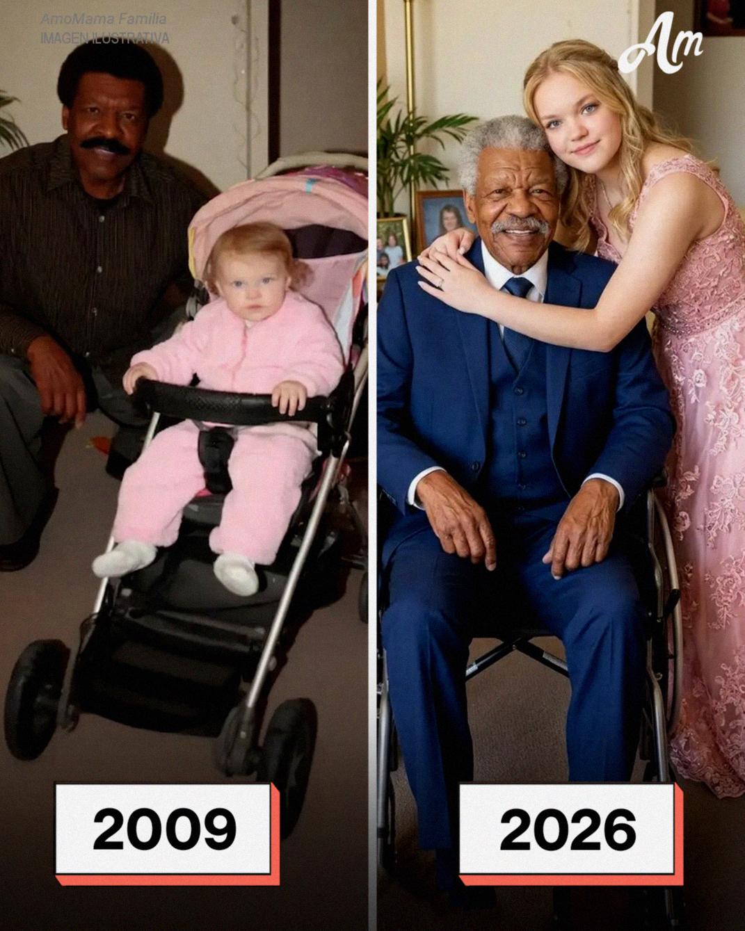 Llevé a mi abuelo en silla de ruedas al baile de graduación después de que me criara solo – Cuando una compañera se burló de él, lo que dijo por el micrófono hizo que todo el gimnasio quedara en silencio