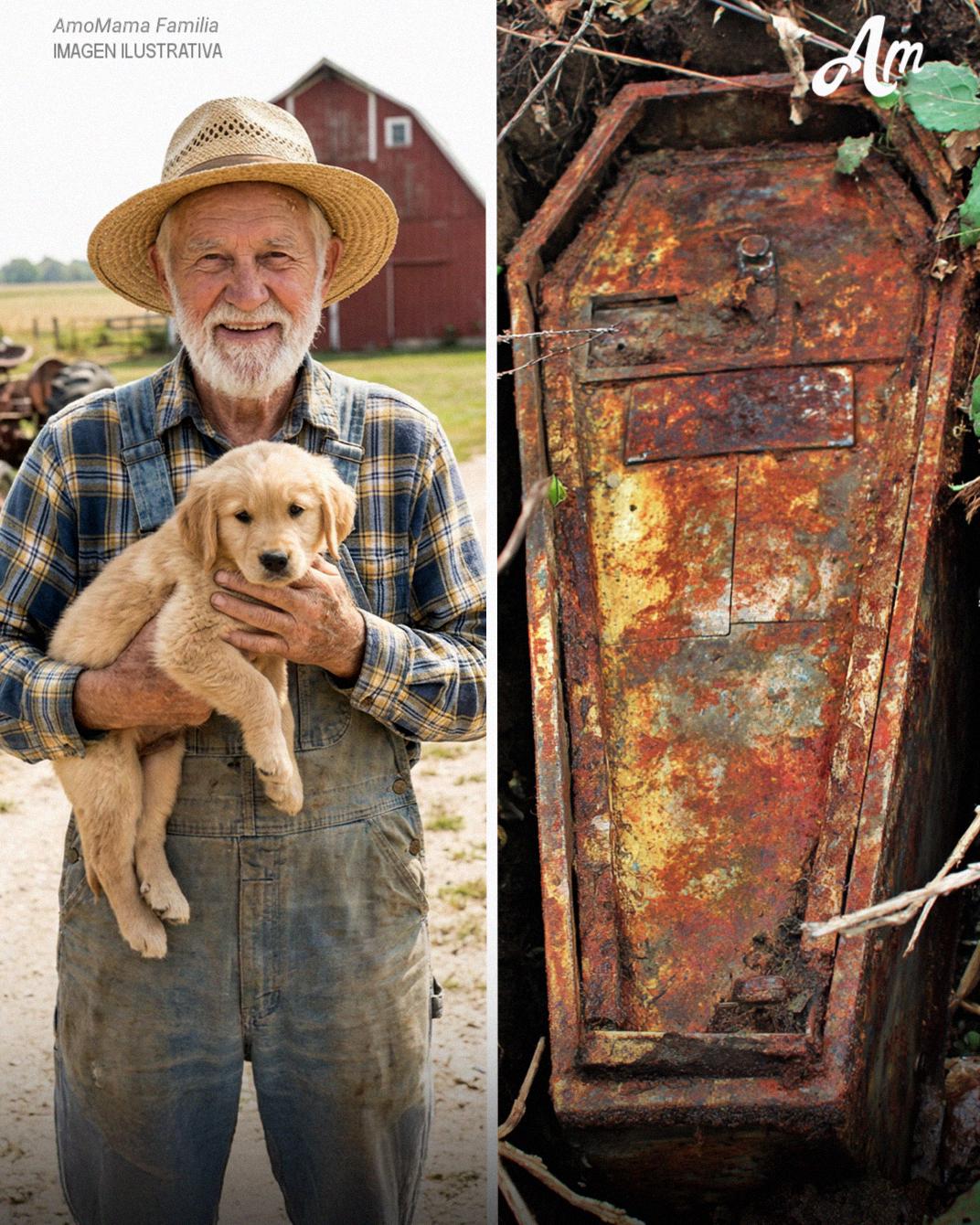 Mi abuelo, que me crió solo, falleció – Después de su funeral, recibí una carta suya que decía: “Cava debajo del sauce llorón del patio trasero. Hay un asunto privado que te he estado ocultando durante 22 años”
