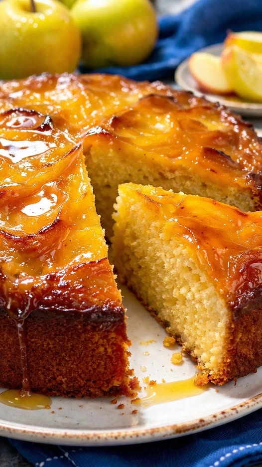 Bizcocho con Manzana y Pasas