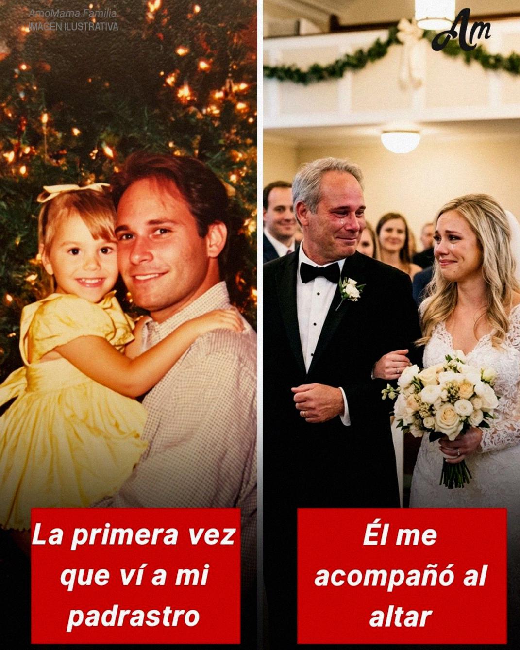 Pensé que mi papá había muerto – Luego apareció en mi boda mientras mi padrastro me acompañaba al altar