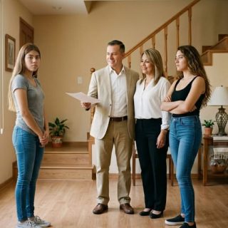 Transferí en silencio el millón que mis abuelos me dejaron para que nadie pudiera tocarlo. Una semana después, mis padres llegaron felices con una orden cruel: “Esta casa ya no es tuya”. Pero cuando volvieron con la mudanza, se quedaron helados frente a la mujer de la carpeta