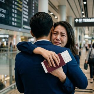 Lloré al despedir a mi esposo en el aeropuerto rumbo a Toronto por dos años. Pero al volver a casa, transferí $650,000 a mi cuenta y pedí el divorcio.