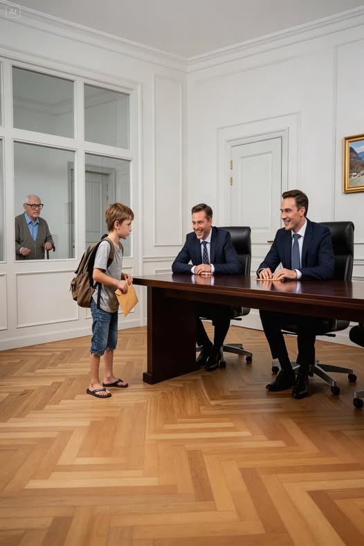 SOLO VENGO A DEVOLVER ESTE SOBRE — EL MILLONARIO SE RIÓ… PERO EL VERDADERO DUEÑO LO VIO TODO…