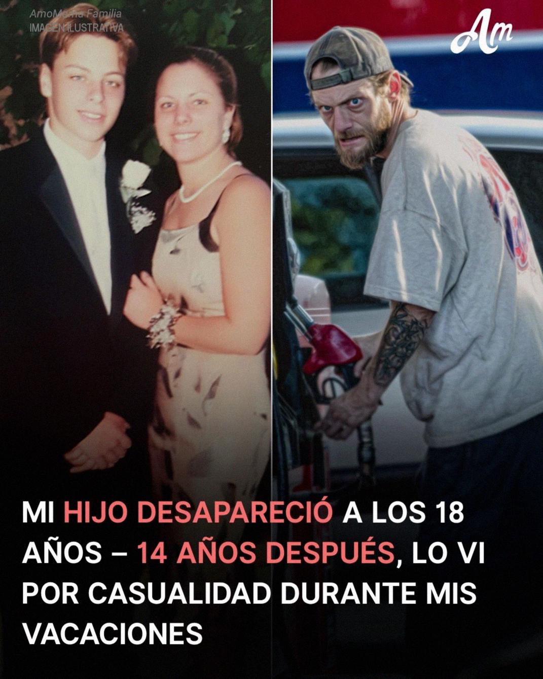 Mi hijo desapareció a los 18 años – 14 años después, lo vi por accidente durante mis vacaciones