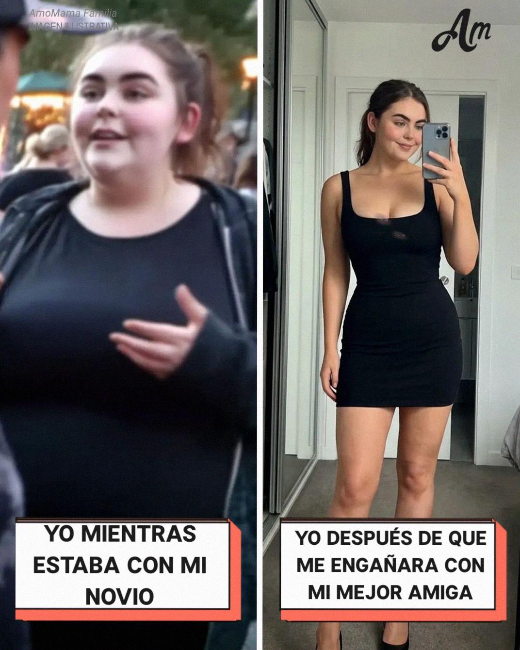 Mi ex me dejó por mi mejor amiga porque yo estaba “demasiado gorda” – El día de su boda, el karma se encargó de todo