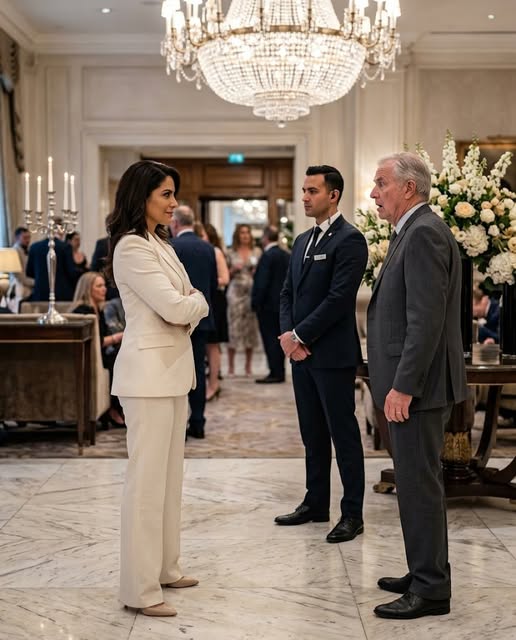 La llamó vergüenza en el lobby… y luego descubrió quién mandaba allí