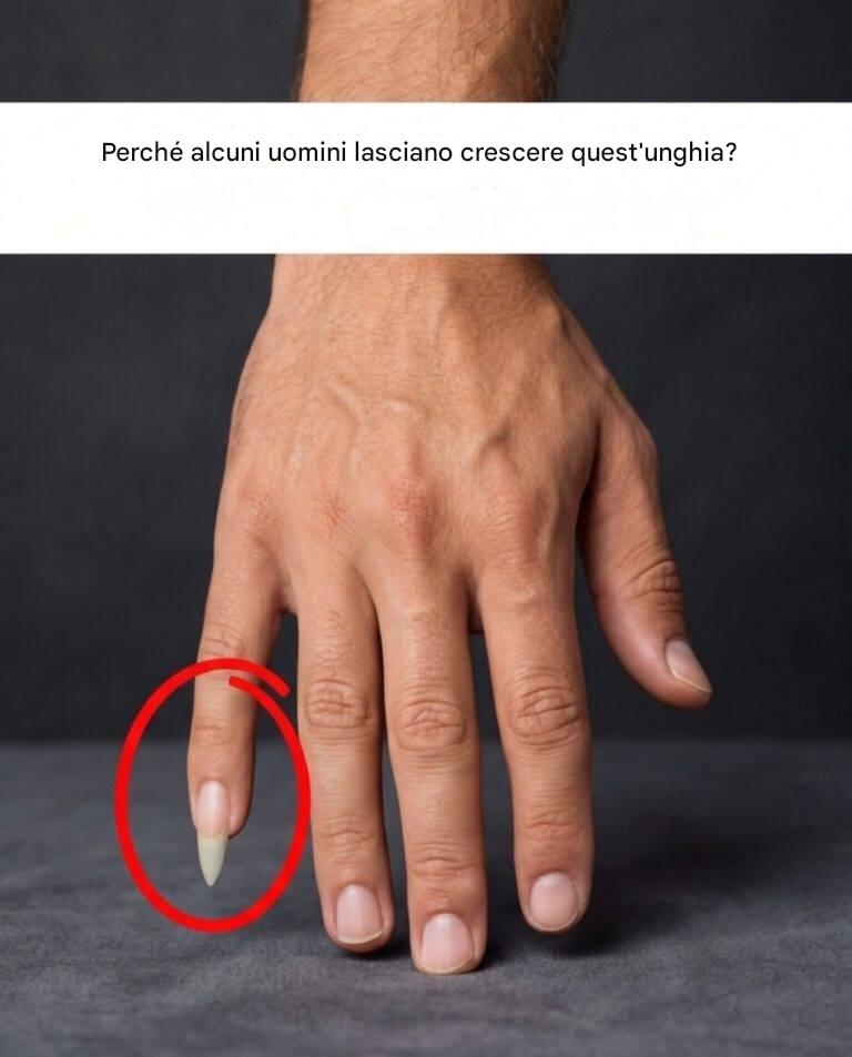 Perché alcuni uomini si lasciano crescere le unghie così lunghe?