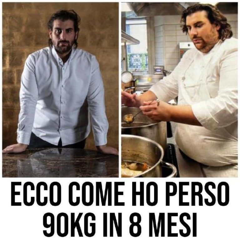 Lo Chef stellato perde 90kg in 8 mesi e svela: “Il segreto è togliere del tutto la…Altro…