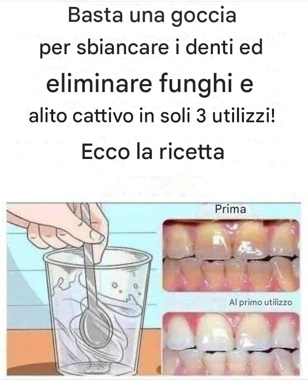 Rimuovi il tartaro dai denti e sbiancali con questa semplice ricetta.