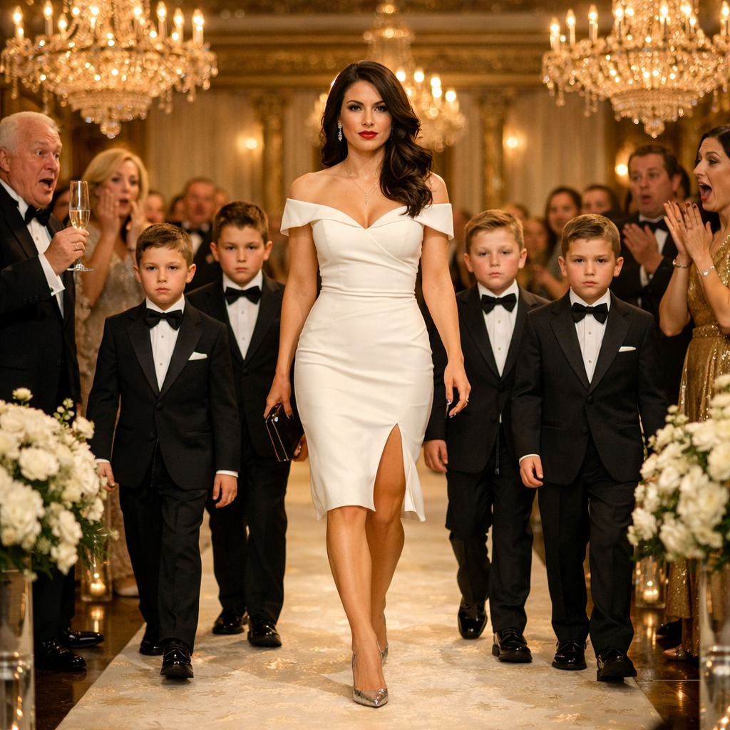 Mi suegro golpeó un cheque por 120 millones de dólares sobre la mesa frente a mí. “No perteneces al mundo de mi hijo”, dijo bruscamente. “Esto es más que suficiente para que una chica como tú viva cómodamente por el resto de tu vida”. Miré la impactante línea de ceros. Casi sin pensarlo, mi mano se desvió hacia mi estómago, donde una curva débil acababa de comenzar a aparecer.