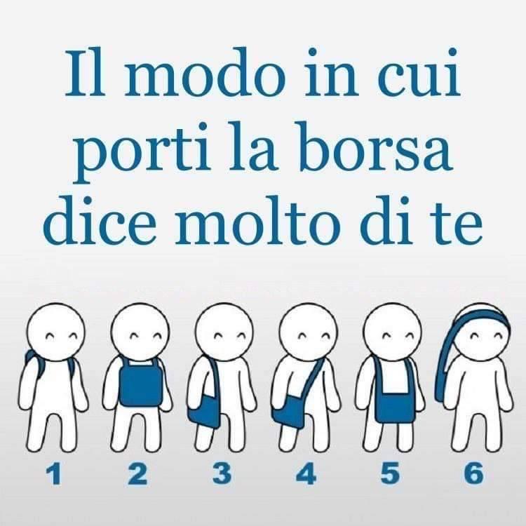 Il modo in cui porti la borsa dice molto di te. Scegli il tuo