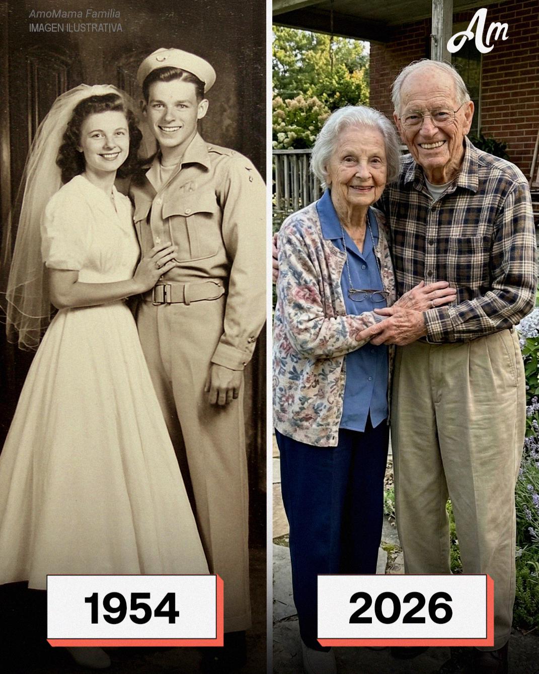 Estuve casada con mi esposo durante 72 años – En su funeral, uno de sus compañeros me entregó una pequeña caja y no podía creer lo que había dentro