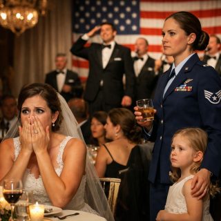 Nunca le dije a mi familia que me había convertido en un mayor general de cuatro estrellas. Para ellos, yo era solo un “soldado de bajo rango”, mientras que mi hermana CEO era la niña de oro. En su boda, mi madre me obligó a hacerme a un lado, burlándose, “los siervos no pertenecen a la mesa de la familia”. Cuando traté de sentarme, mi hermana frunció el ceño, y mi padre me abofeteó con fuerza. “Estás avergonzando a la familia. Sal de aquí”. Entonces el padre del novio se adelantó, tomó el micrófono y dijo fríamente: “Canceló la boda”.