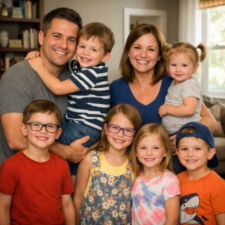 Mi esposo murió, dejándome con seis hijos, después de su funeral, encontré una caja que había escondido dentro del colchón de nuestro hijo.