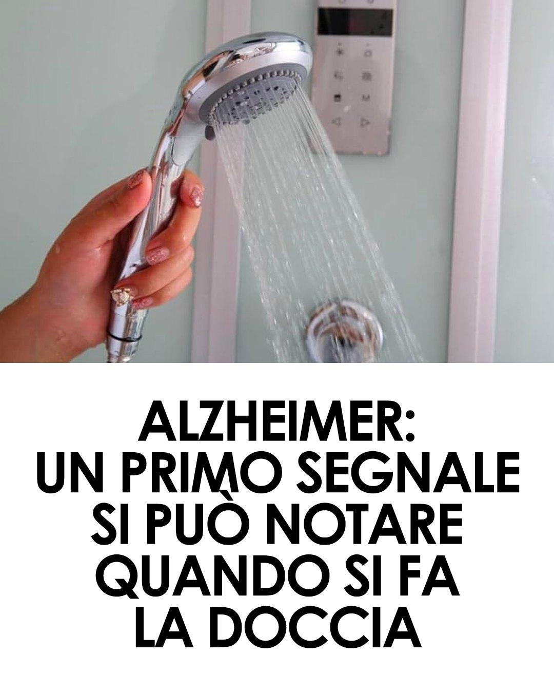 Un segnale premonitore dell’Alzheimer potrebbe essere individuato mentre si fa la doccia. Ecco a cosa dovete fare attenzione ⤵