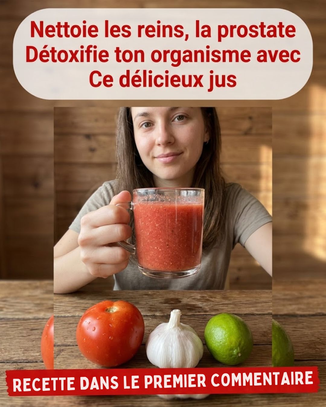 Nettoyez vos reins, votre prostate et détoxifiez votre organisme avec ce délicieux jus préparé avec seulement 3 ingrédients. Pour continuer à recevoir mes recettes, il vous suffit de dire quelque chose… Merci !