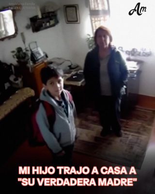 Mi hijo trajo a una desconocida a casa después de la escuela, diciendo que ella era su “verdadera mamá”