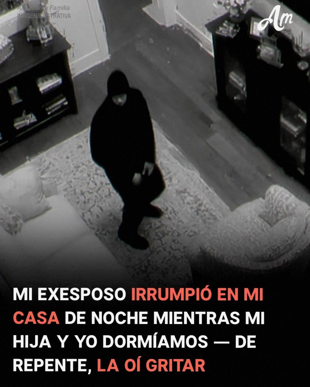 Mi exesposo irrumpió en mi casa durante la noche mientras mi hija y yo dormíamos – De repente, la escuché gritar