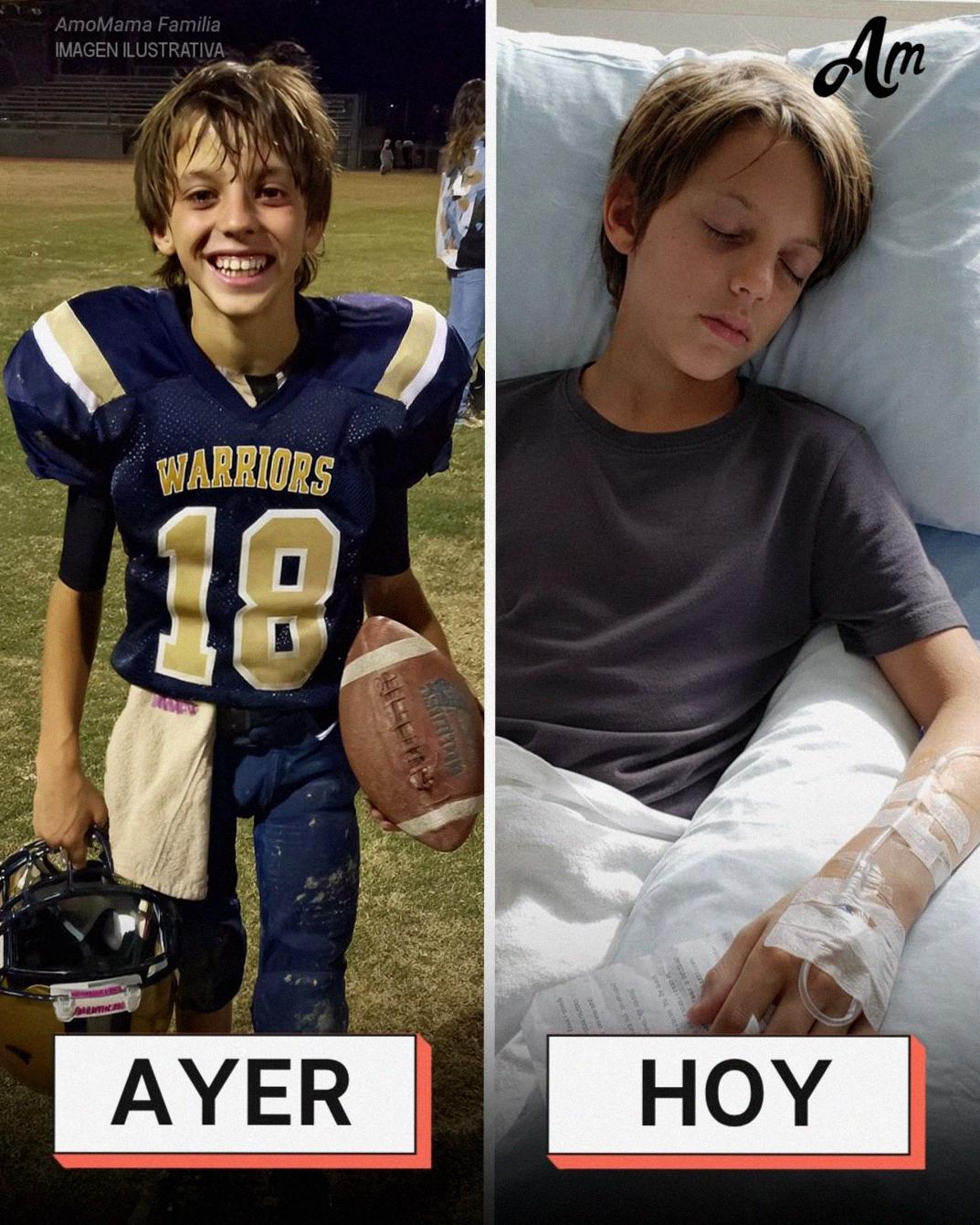 Mi hijo cayó en coma después de una caminata con su papá – En su mano había una nota: “Abre mi armario para encontrar respuestas, pero no se lo digas a papá”