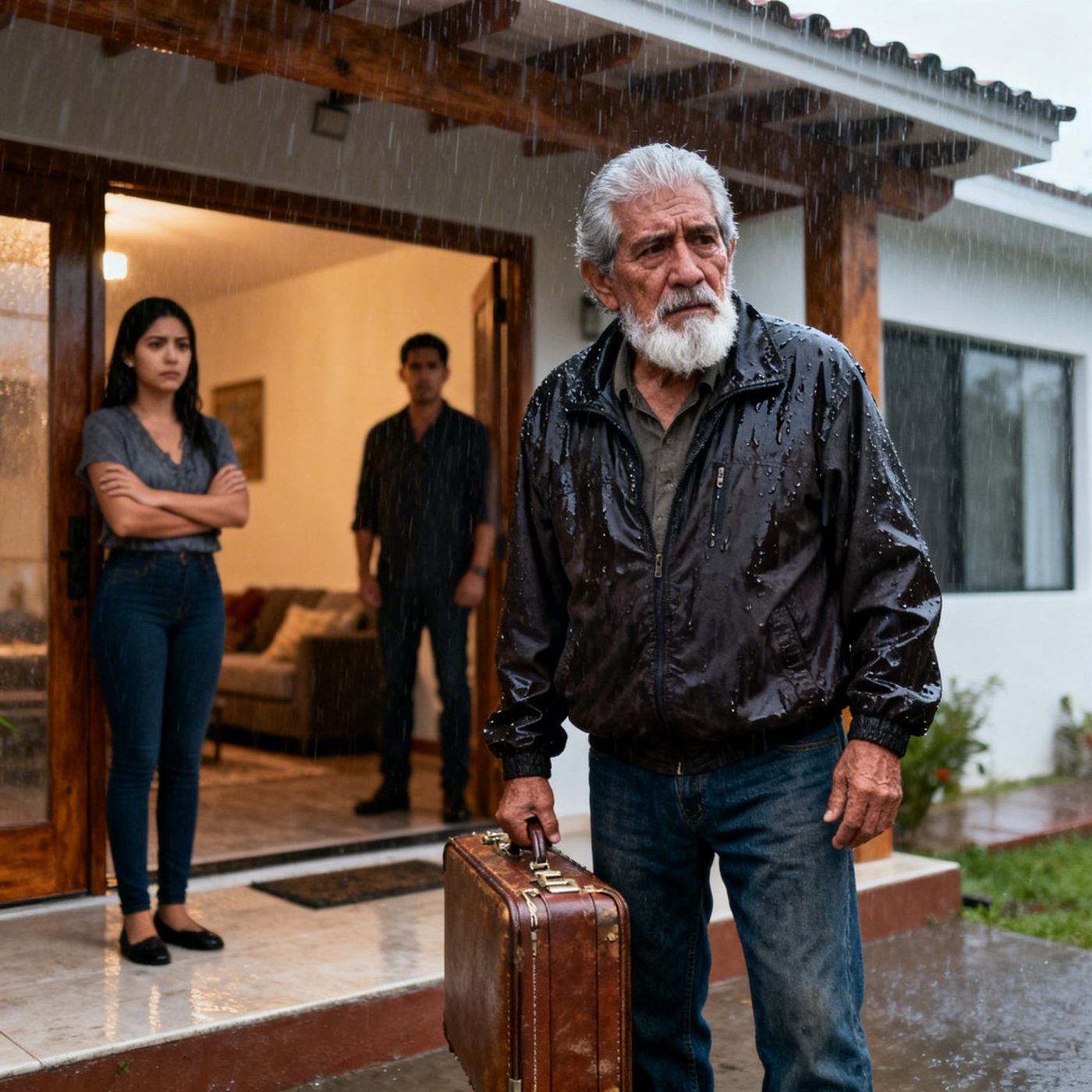 Mi hija me echó de la casa que pagué. Horas después, un banquero miró mi antigua tarjeta azul y susurró: “Señor Alvarez… ¿sabe siquiera lo que hay en esta cuenta?”