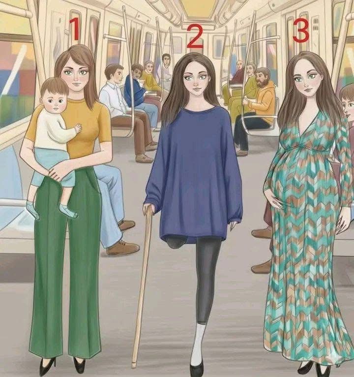 Chi merita il tuo posto in metropolitana? La risposta probabilmente dividerà le opinioni.😳