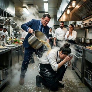 Mia figlia mi ha mandato un messaggio dalla cucina del ristorante, terrorizzata: “Mamma, il nuovo direttore mi accusa di aver rubato dei soldi! Sta chiamando la polizia!”. Le ho risposto: “Indossa un abito blu?”. “Sì”. Ho replicato: “Chiuditi a chiave nel ripostiglio. Arrivo subito”. Non ho chiamato mio marito. Mi sono semplicemente alzata dal tavolo, dove ero seduta come cliente misteriosa per un’ispezione.