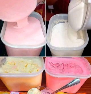 Ricetta facile del gelato:4 Ingredienti e molto cremosi, raddrizza bene..