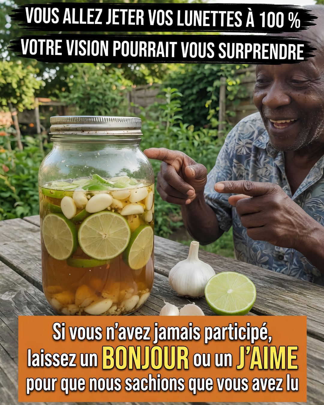 Le remède maison qui renforce votre vision et nettoie les yeux de l’intérieur vers l’extérieur… peu de gens le connaissent 👇 👉 Si vous lisez ceci, dites bonjour ou laissez un MERCI ! Je laisse la recette complète dans le premier commentaire de cette photo. 👇