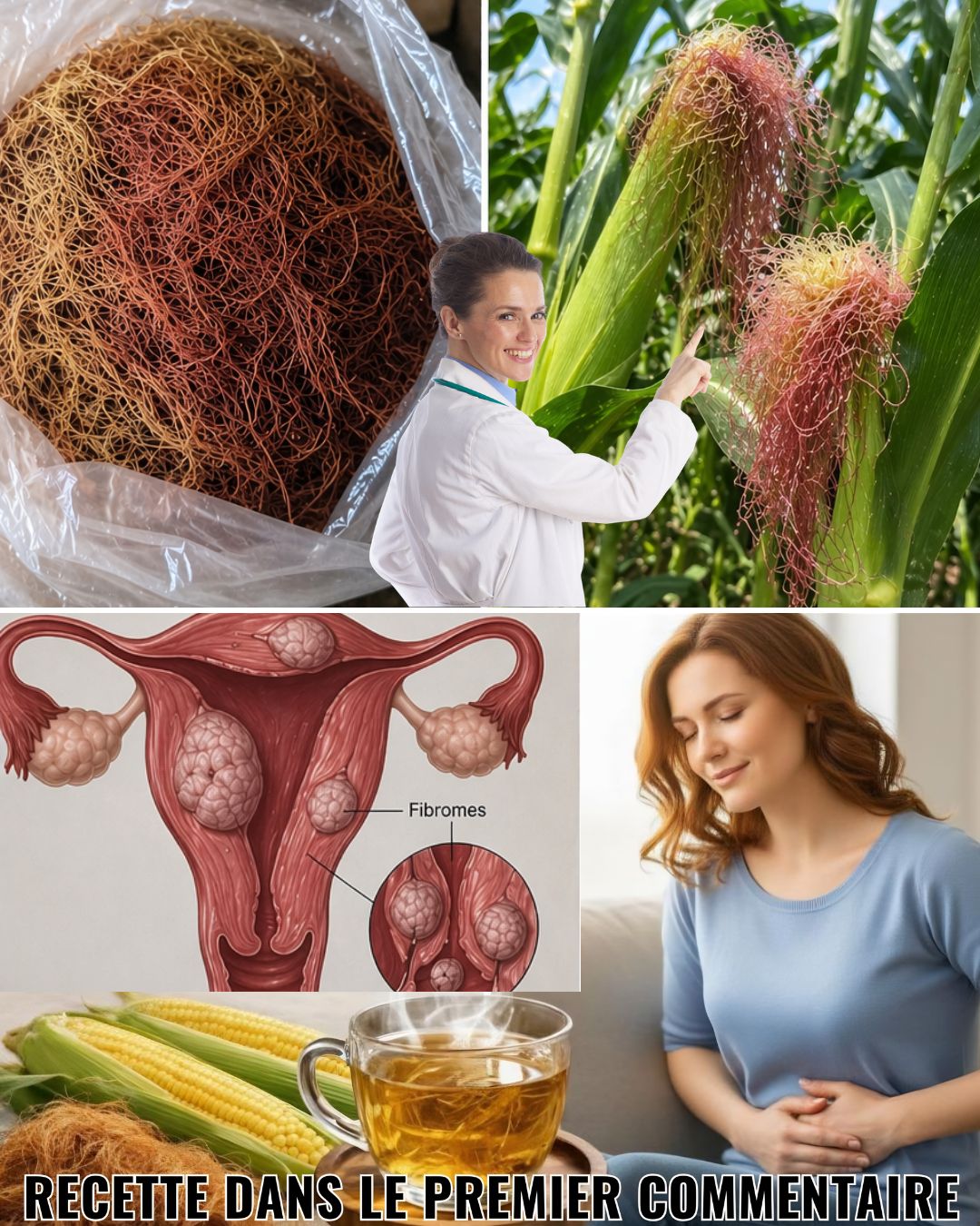 La plupart des gens aiment le maïs, mais ils ne savent même pas à quel point la soie de maïs est puissante. RECETTE DANS LE PREMIER COMMENTAIRE