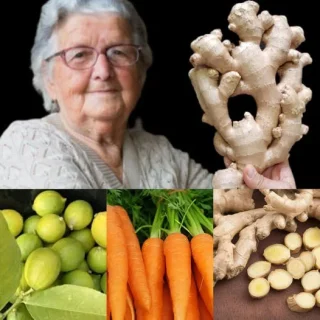 Non riusciva a camminare — ora corre come un’adolescente! Purifica naturalmente intestino e fegato con zenzero, carona e limone