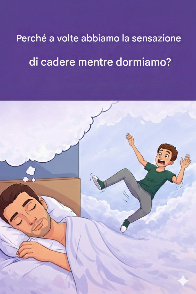 Se il tuo corpo ha degli spasmi improvvisi mentre ti stai addormentando, ecco cosa significa