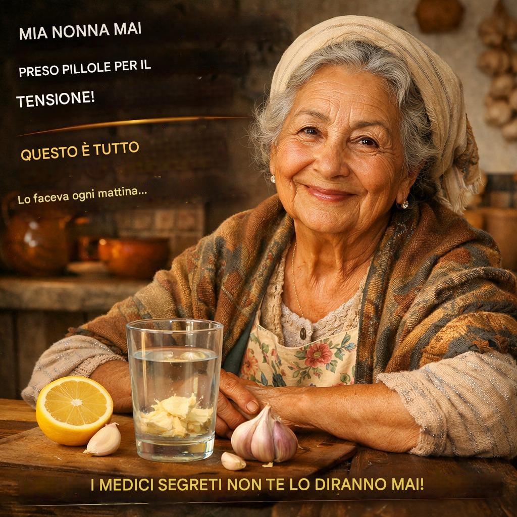 Mia nonna non ha mai preso pillole per la pressione sanguigna: lo faceva tutte le mattine.