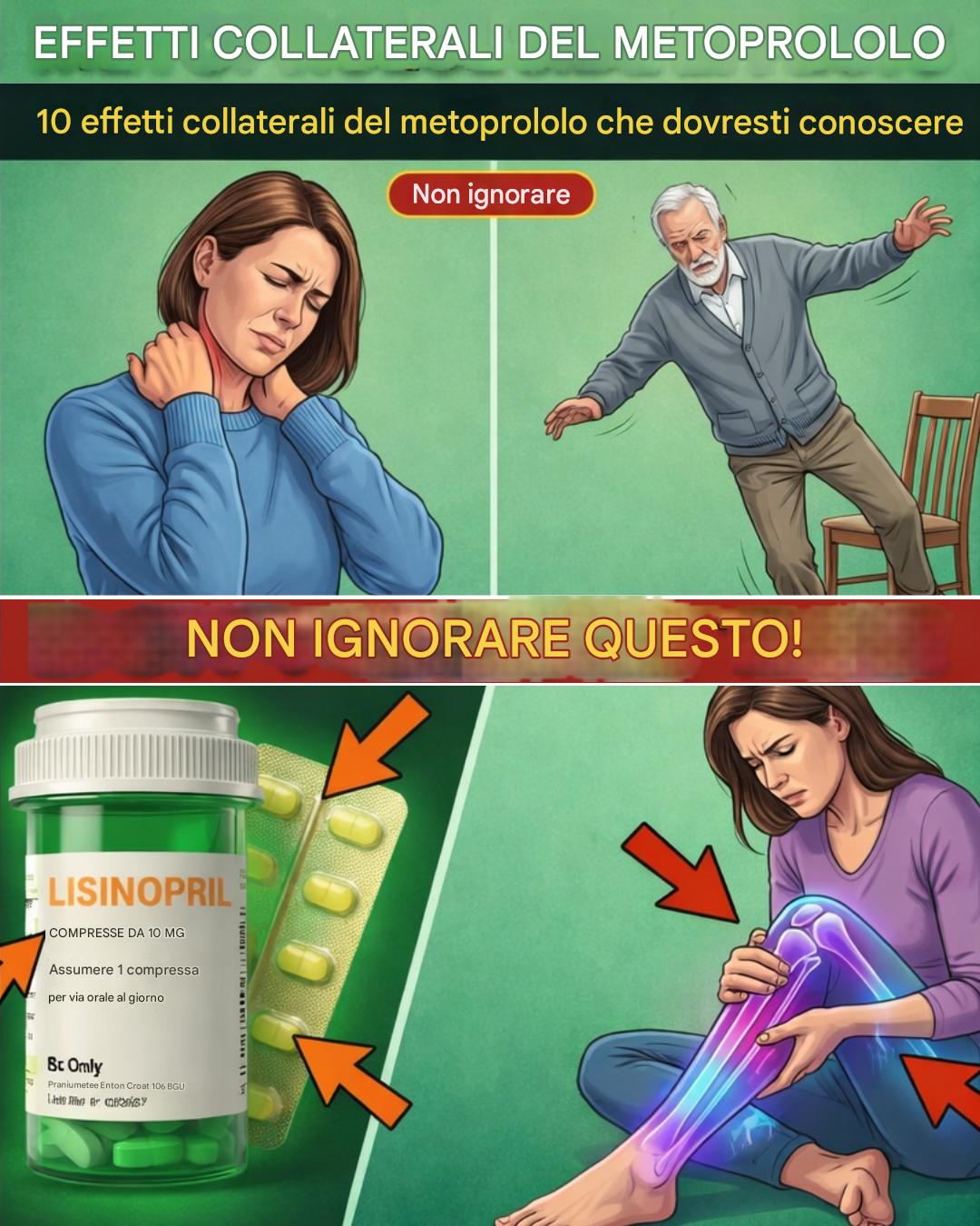 Esplorare i 10 effetti collaterali del metoprololo spesso trascurati nelle conversazioni