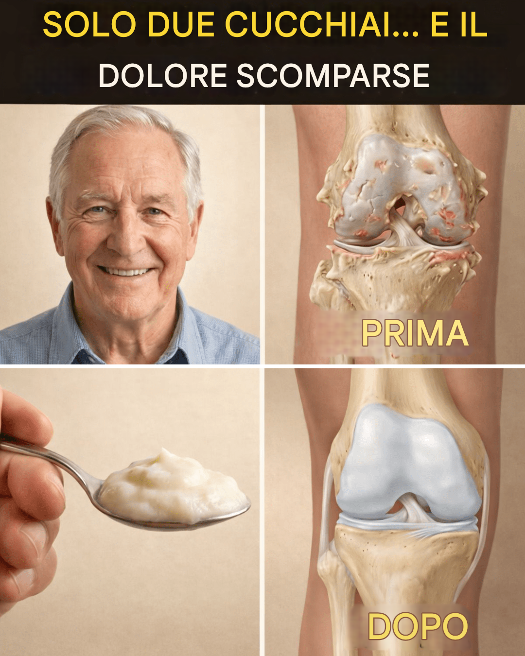 vL’unico alimento tradizionale che potrebbe aiutare ad alleviare il dolore al ginocchio e a sostenere la salute della cartilagine dopo i 40 anni